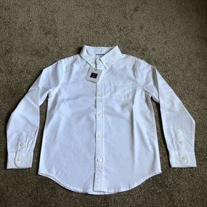 Janie and Jack white button up